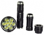 Strong LED flashligth 11,000lm